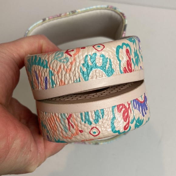 Johnny Was Pearce Wave Pool Slide Sandal  Size 10 - Picture 13 of 16